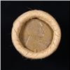 Image 2 : Mixed small cents 1c orig shotgun roll, 1918-s Wheat Cent, 1890 Indian Cent other end, Brinks Wrappe