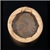 Image 3 : Mixed small cents 1c orig shotgun roll, 1918-s Wheat Cent, 1890 Indian Cent other end, Brinks Wrappe