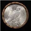Image 3 : ***Auction Highlight***  AU/BU Slider Brinks Shotgun Peace $1 Roll 1924 & 'P' Ends Virtually UNC (fc