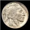 Image 2 : 1938-d Buffalo Nickel 5c Grades Choice+ Unc