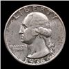 Image 2 : 1936-p Washington Quarter 25c Grades Choice AU/BU Slider