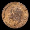 Image 2 : 1867 Italy 10 Centesimi KM-11 Grades xf