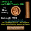 Image 1 : Shotgun Lincoln 1c roll, 1966-p 50 pcs Brandt Wrapper.