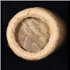 Image 2 : Mixed small cents 1c orig shotgun roll, 1918-d Wheat Cent, 1887 Indian Cent other end, Brinks Wrappe
