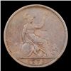 Image 3 : 1873 Britain 1 Penny 1p KM-749.2 Grades f, fine