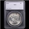 Image 4 : ***Auction Highlight*** 1927-d Peace Dollar $1 Graded ms64 By SEGS (fc)
