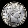 Image 2 : ***Auction Highlight*** 1893-p Barber Quarter 25c Graded ms64 By SEGS (fc)