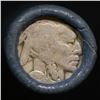 Image 2 : Buffalo Nickel Shotgun Roll in Old Bank Style 'Bell Telephone'  Wrapper 1920 & D Mint Ends.