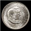 Image 2 : 1954-d Wash/Car Old Commem Half Dollar 50c Grades Choice Unc