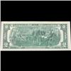 Image 3 : 1976 $2 Federal Reserve Note 1st Day of Issue, with Stamp (Philadelphia, PA) Grades Choice AU/BU Sli