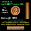 Image 1 : Shotgun Lincoln 1c roll, 1961-d 50 pcs Brandt Wrapper.
