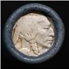 Image 2 : Buffalo Nickel Shotgun Roll in Old Bank Style 'Bell Telephone'  Wrapper 1927 & S Mint Ends.