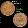 Image 1 : 1903 Indian Cent 1c Grades Select AU