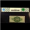 Image 3 : PCGS US Fractional Currency 50c Third Issue FR-1342 Francis Spinner  Graded au55 By PCGS