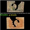 Image 1 : 1863 US Fractional Currency 5c Second Issue Fr-1232 Grades g details