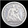 Image 2 : 1852-p Seated Liberty Half Dime 1/2 10c Grades vf+