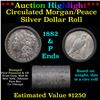Image 1 : ***Auction Highlight***  First Financial Shotgun 1882 & 'P' Ends Mixed Morgan/Peace Silver dollar ro