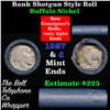 Image 1 : Buffalo Nickel Shotgun Roll in Old Bank Style 'Bell Telephone'  Wrapper 1927 &d Mint Ends Grades