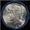 Image 2 : ***Auction Highlight*** AU/BU Slider Chemical Bank Shotgun Peace $1 Roll 1925 & P Ends Virtually UNC