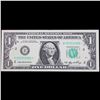 Image 2 : Group of 5 **Star Note** $1 Federal Reserve Notes, Series 1963 to 2009, AU to CU Grade Grades Choice