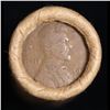 Image 2 : Mixed small cents 1c orig shotgun roll, 1919-s Wheat Cent, 1890 Indian Cent other end, Brinks Wrappe