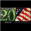 Image 2 : 2003A $2 Federal Reserve Note, Uncirculated 2008 BEP Folio Issue (Dallas, TX) Grades Gem CU