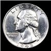 Image 2 : 1942-p Washington Quarter 25c Grades Choice Unc
