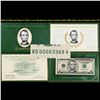 Image 1 : 1999 $5 Federal Reserve Note, Low Numbered Uncirculated 2000 BEP Folio Issue Grades Gem CU
