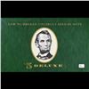 Image 2 : 1999 $5 Federal Reserve Note, Low Numbered Uncirculated 2000 BEP Folio Issue Grades Gem CU
