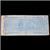 Image 2 : 1864 $10 Confederate Note, T68 Grades Choice AU/BU Slider