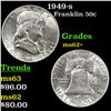 Image 1 : 1949-s Franklin Half Dollar 50c Grades Select Unc