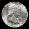 Image 2 : 1949-s Franklin Half Dollar 50c Grades Select Unc