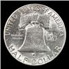 Image 3 : 1949-s Franklin Half Dollar 50c Grades Select Unc