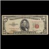 Image 2 : 1953C $5 Red Seal United States Note Grades f, fine