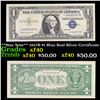 Image 1 : **Star Note** 1957B $1 Blue Seal Silver Certificate Grades xf
