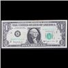 Image 2 : **Star Note** 1963B $1 'Barr Note' Federal Reserve Note Grades xf
