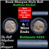 Image 1 : Buffalo Nickel Shotgun Roll in Old Bank Style 'Bell Telephone'  Wrapper 1924 & D Mint Ends.