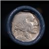 Image 2 : Buffalo Nickel Shotgun Roll in Old Bank Style 'Bell Telephone'  Wrapper 1924 & D Mint Ends.