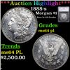 Image 1 : ***Auction Highlight*** 1888-s Morgan Dollar $1 Graded ms64 pl By SEGS (fc)
