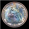 Image 2 : Proof ***Auction Highlight*** 1883 Seated Liberty Dime 10c Graded pr66 By SEGS (fc)