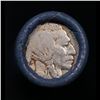 Image 2 : Buffalo Nickel Shotgun Roll in Old Bank Style 'Bell Telephone'  Wrapper 1920 & S Mint Ends.