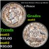 Image 1 : 1942 Great Britain 6 Pence 6p KM-852 Grades Select Unc