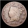 Image 2 : 1822 Coronet Head Large Cent 1c Grades vg, very good