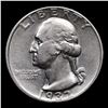 Image 2 : 1932-d Washington Quarter 25c Grades xf+