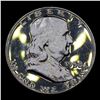 Image 4 : Proof 1958 Franklin Half Dollar 50c Grades GEM+ Proof Cameo