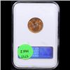 Image 3 : NGC 1930-p Lincoln Cent Old Holder 1c Graded ms65 RD By NGC