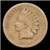 Image 2 : 1862 Indian Cent 1c Grades f+