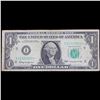 Image 4 : Group of 5 **Star Note** $1 Federal Reserve Notes, Series 1963 to 2009, VF to CU Grade Grades Choice
