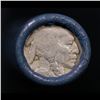 Image 2 : Buffalo Nickel Shotgun Roll in Old Bank Style 'Bell Telephone'  Wrapper 1913 & S Mint Ends.