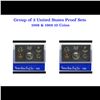 Image 1 : Group of 2 United States Mint Set in Original Government Packaging! From 1998-1999 with 30 Coins Ins